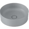 مغسلة رمادي لامع 9514C G-003 مغسلة سيراميك دائرية متعددة الالوان