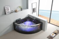 جاكوزي زاوية اسود FC-253BLACK (2) جاكوزي زاوية اسود