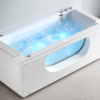 جاكوزي مفرد بواجهة زجاجية امامية مع شلال جانبي FC-289HT جاكوزي مفرد