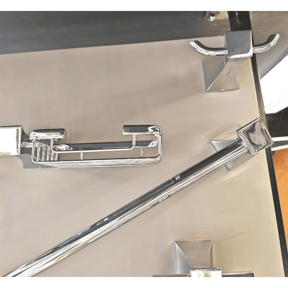 طقم اكسسوارات ايطالي 7 قطع كروم 6807-7 (5) طقم اكسسوارات ايطالي 7 قطع كروم 6807-7