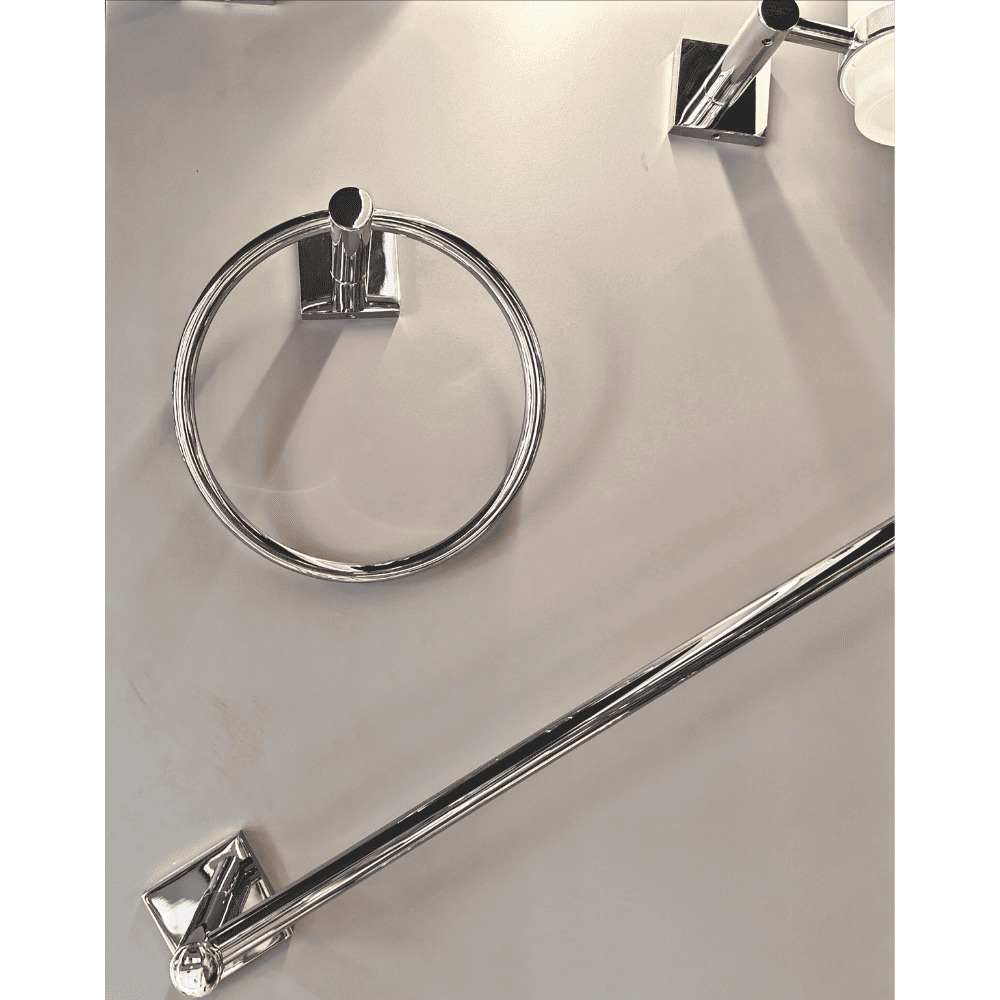 طقم اكسسوارات حمام 6 قطع كروم DYN-71200S (4) طقم اكسسوارات حمام 6 قطع كروم DYN-71200S