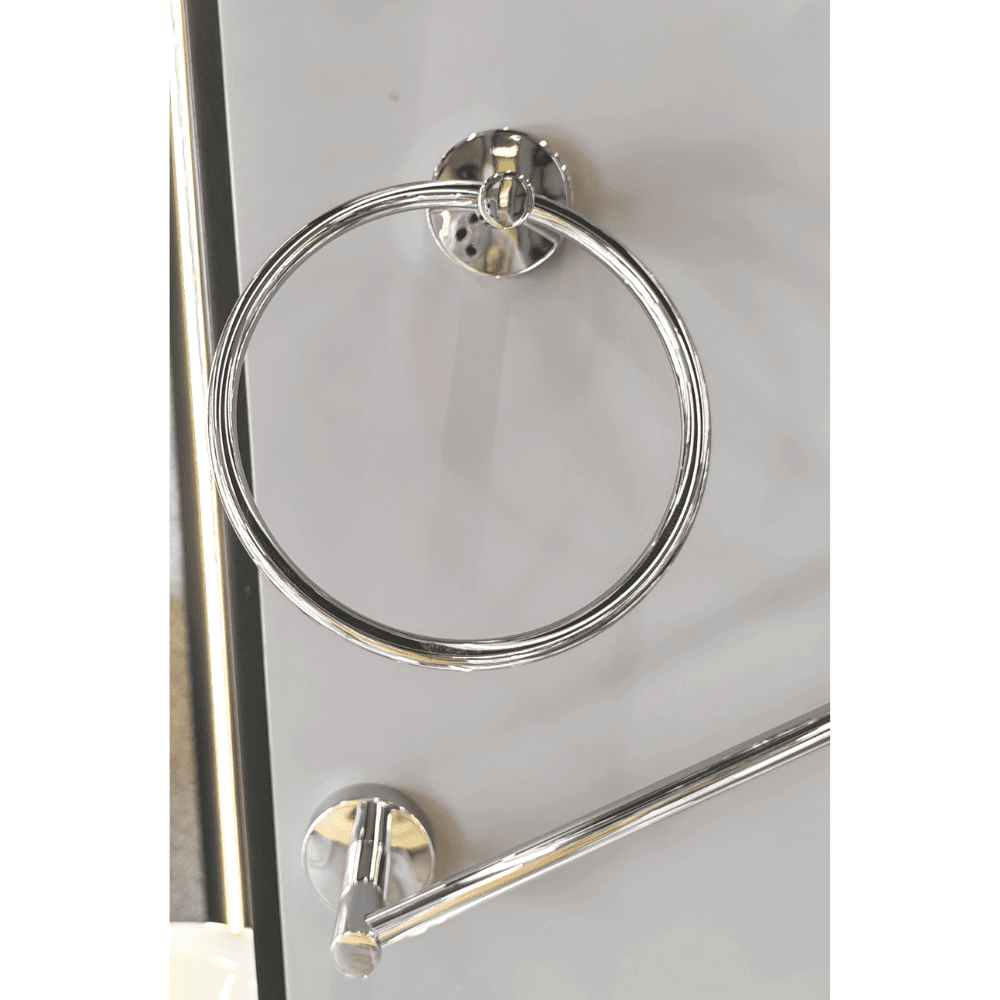 طقم اكسسوارات حمام 6 قطع كروم DYN-97000