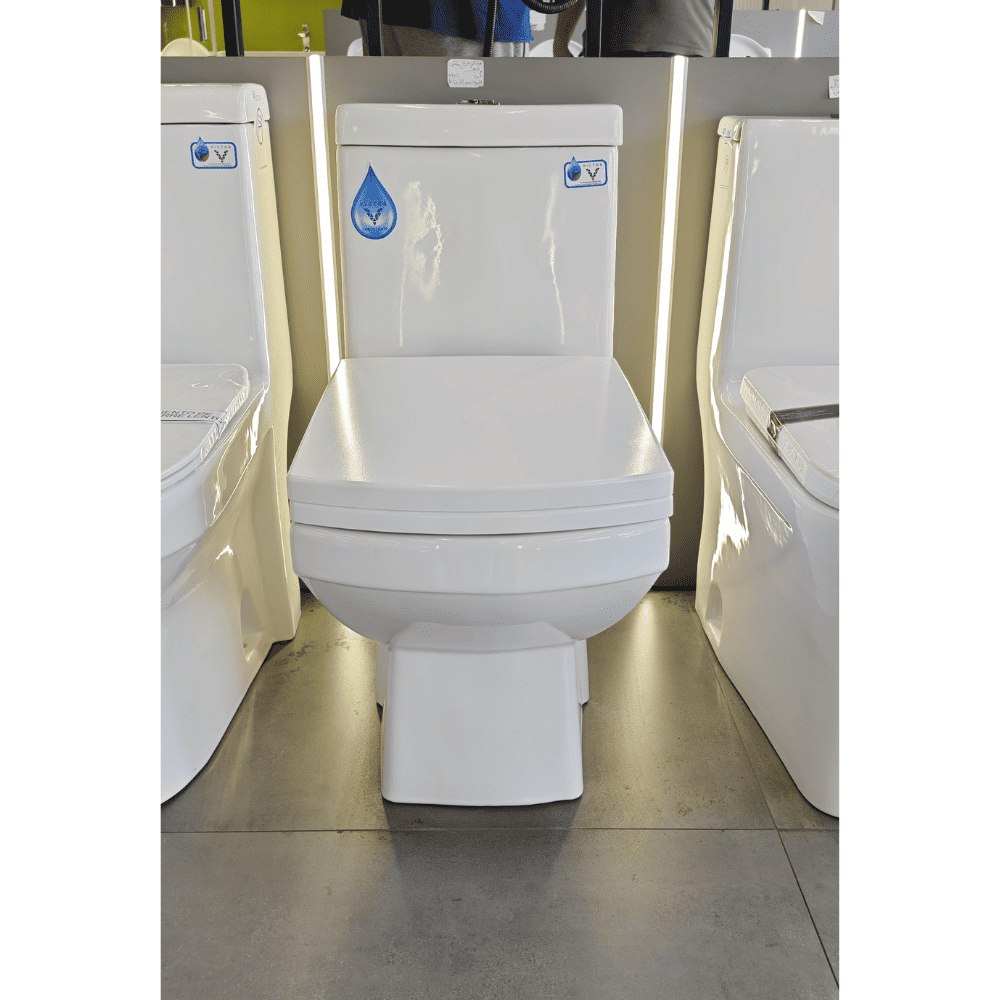 مرحاض ابيض مربع 1011 مرحاض ابيض مربع 1011