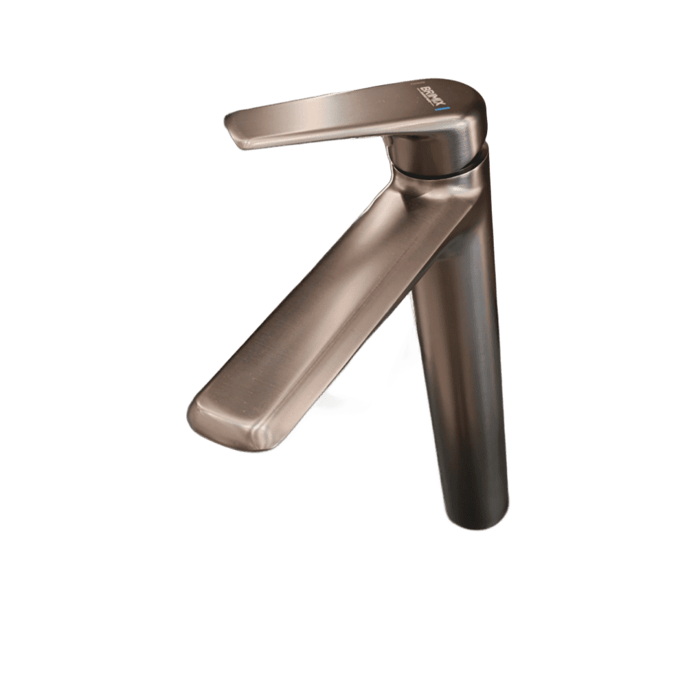 خلاط مغسلة مرتفع كروم مطفي 1-0061NG-1 (4) خلاط مغسلة مرتفع كروم مطفي