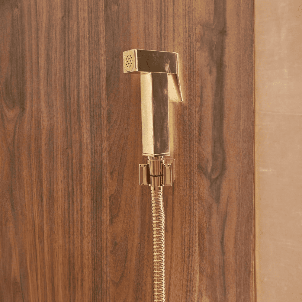 شطافة مربعة بلون ذهبي لامع 1120K (2) شطافة مربعة بلون ذهبي لامع