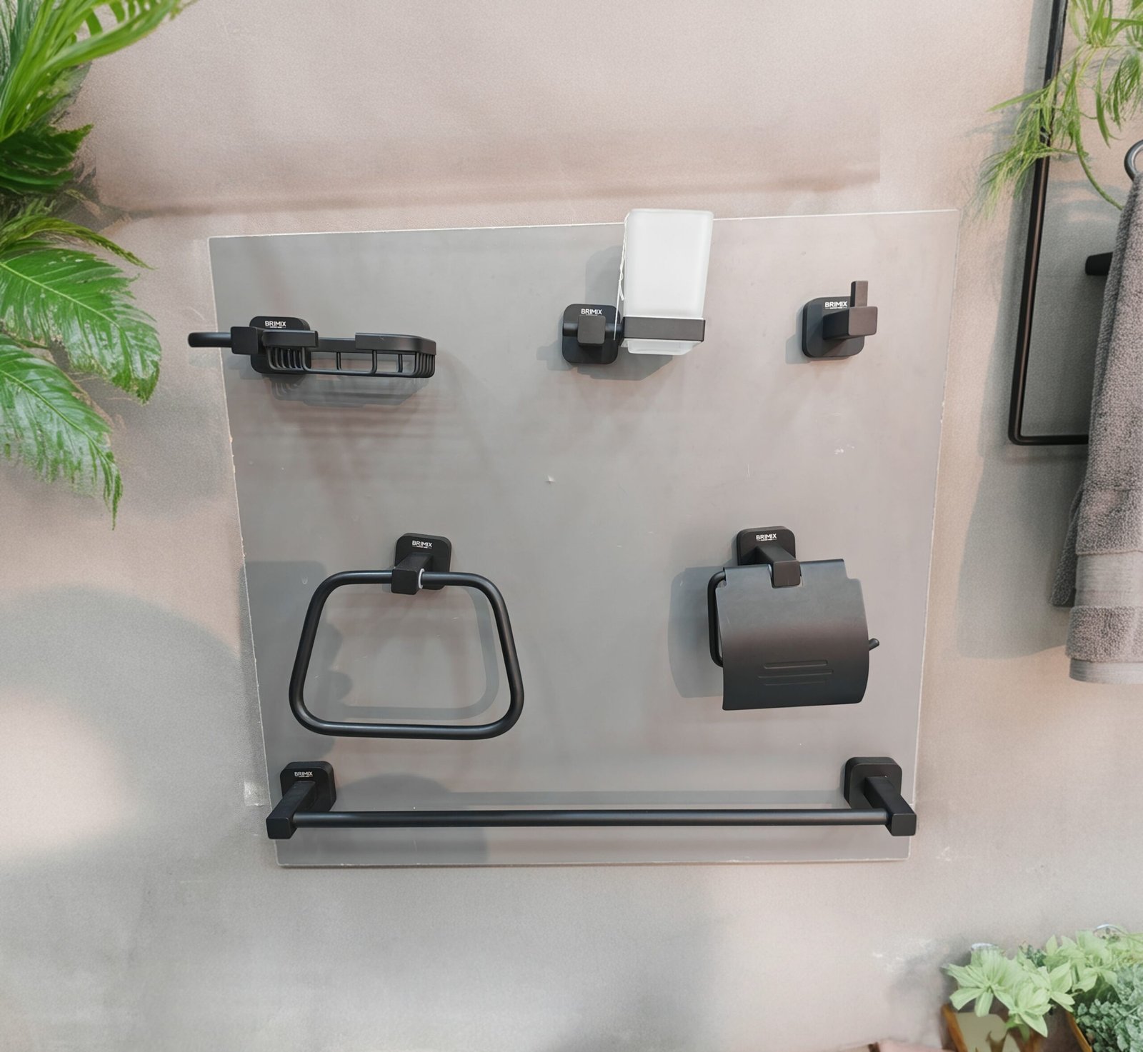 طقم اكسسوارات ايطالي 6 قطع اسود 9400X-6 (3) طقم اكسسوارات ايطالي 6 قطع اسود