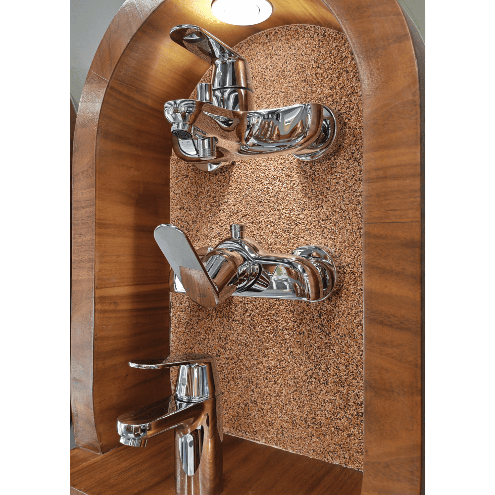 طقم خلاطات حمام كروم لامع GROHE تايلاندي 32831000 (12) طقم خلاطات حمام كروم لامع GROHE تايلاندي