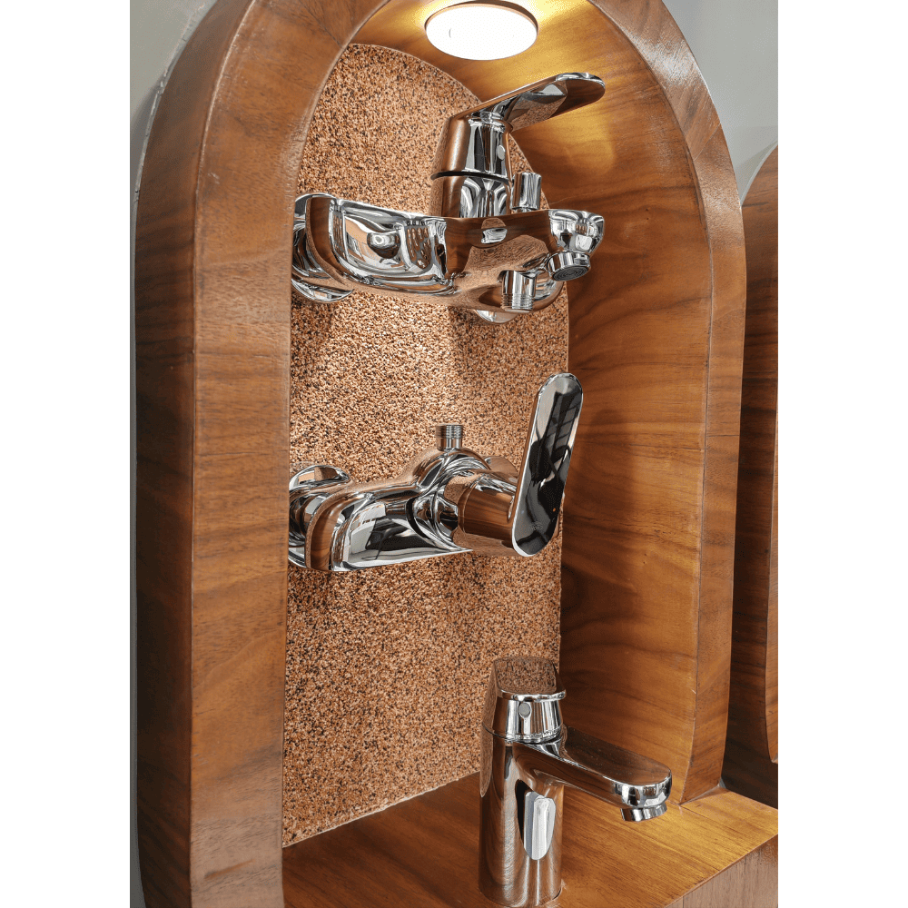 طقم خلاطات حمام كروم لامع GROHE تايلاندي 32831000 (5) طقم خلاطات حمام كروم لامع GROHE تايلاندي