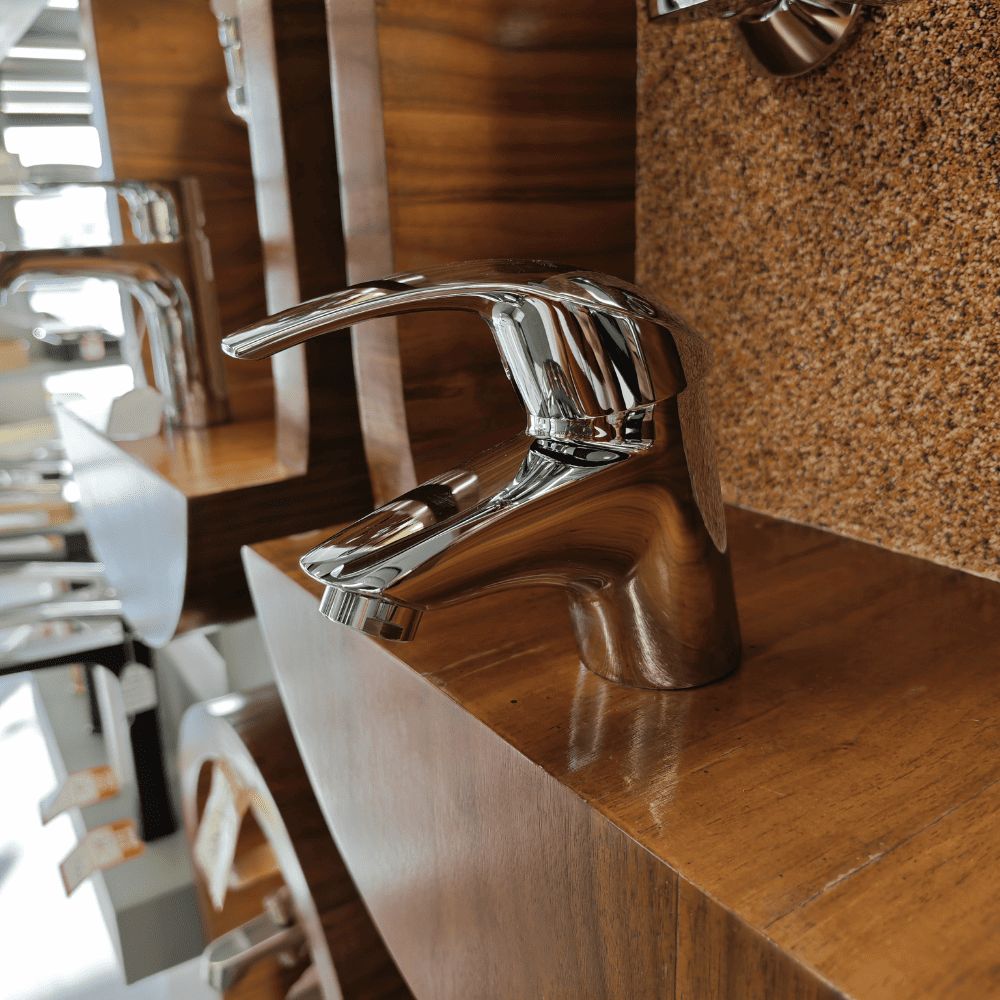 طقم خلاطات كروم لامع ماركة GROHE 33265002 (2) طقم خلاطات كروم لامع ماركة GROHE