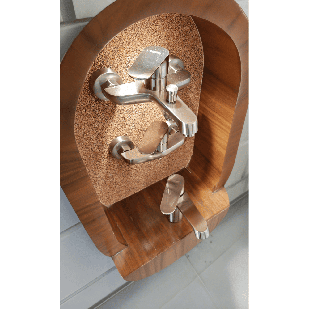 طقم خلاطات كروم مطفي ماركة BRIMIX 55166L (11) طقم خلاطات كروم مطفي ماركة BRIMIX